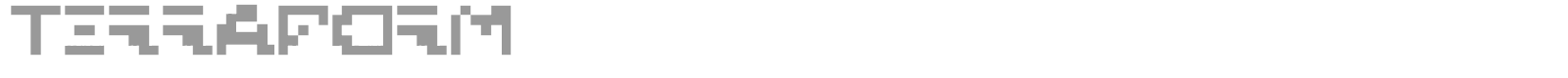 Terraform font preview