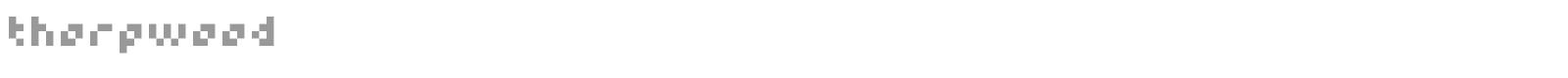 thorpwood font preview
