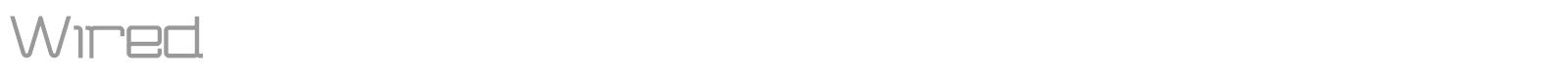 Wired font preview