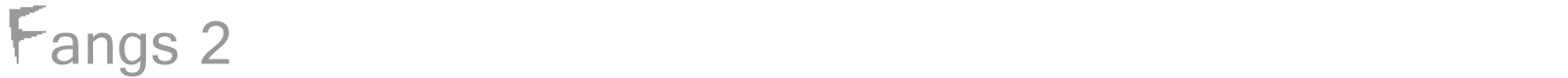 Fangs 2 font preview