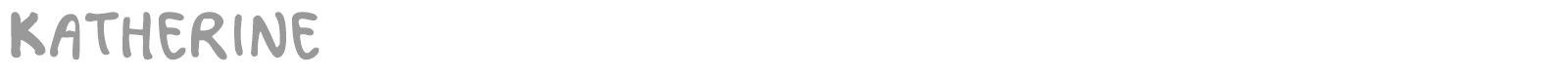 Katherine font preview