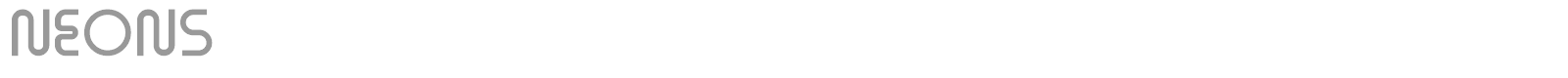 Neons font preview