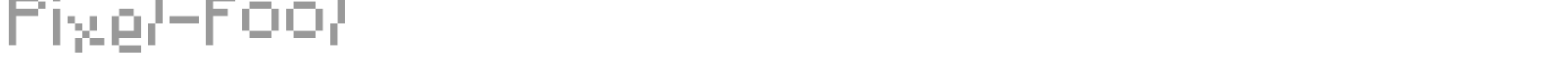 Pixel-Fool font preview