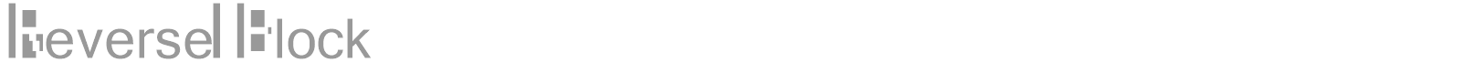 Reverse Block font preview