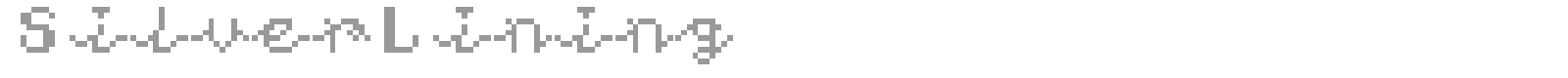SilverLining font preview