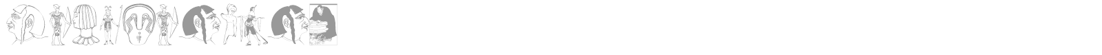 AncientBats font preview