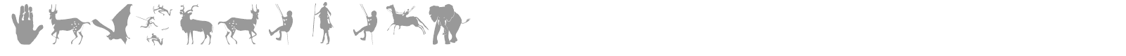 BlackLiving font preview