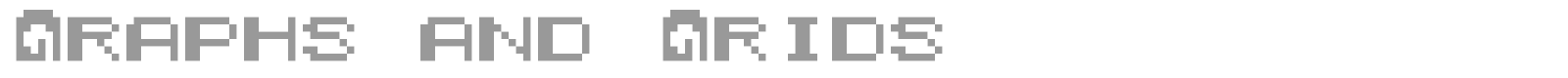 Graphs and Grids font preview