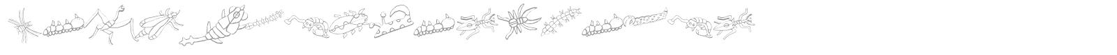 NewEarthResidents font preview