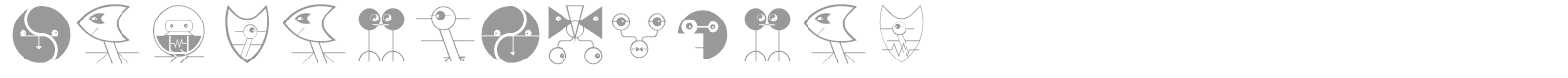 NewTechnoFaces font preview