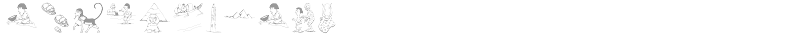 OldEgyptOne font preview