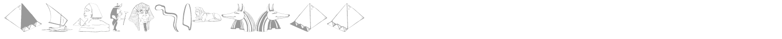 OldEgyptTwo font preview