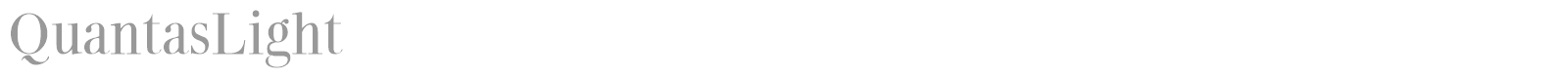 QuantasLight font preview