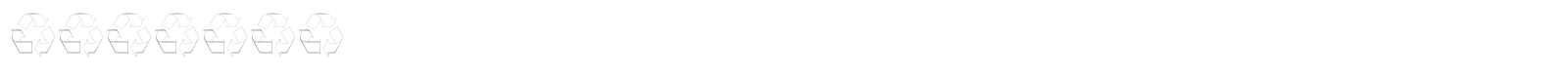 Recycle font preview