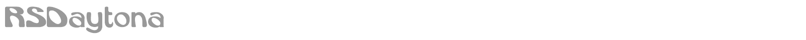 RSDaytona font preview