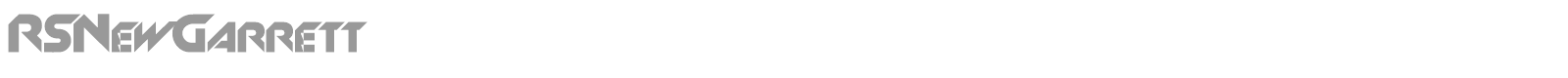 RSNewGarrett font preview