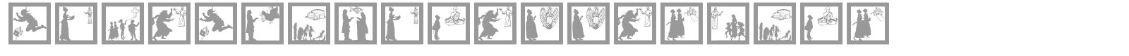SomeSilhouettesPlus font preview