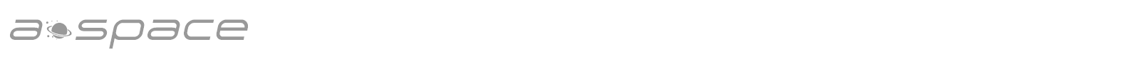 A Space font preview