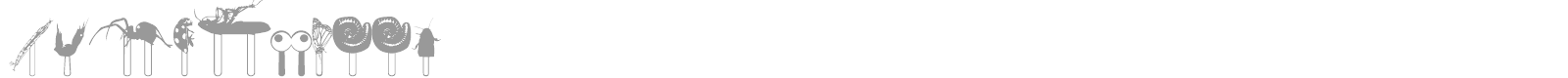 Junglefood font preview