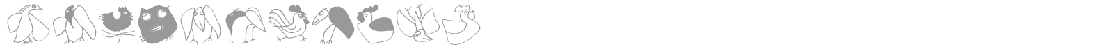 LateBirdsFS font preview