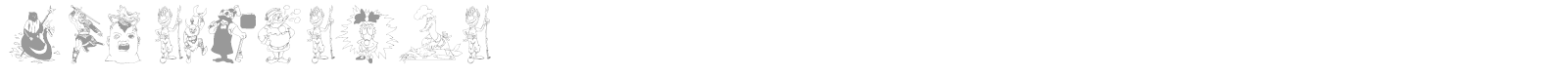 ModernPeace font preview
