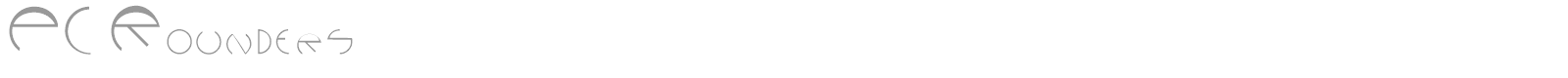 PC Rounders font preview