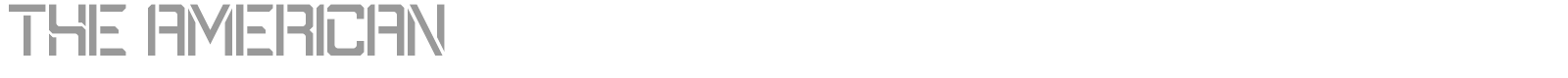 The American font preview