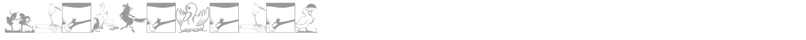 Viechereien font preview
