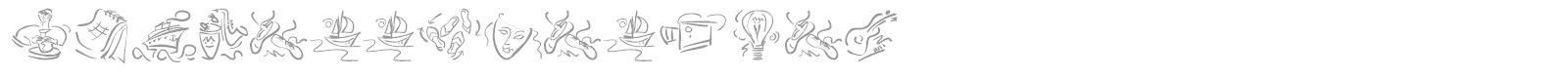 VignettSketches font preview