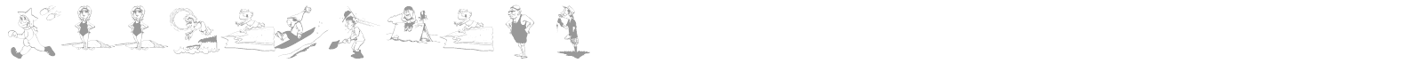 AllWeathers font preview
