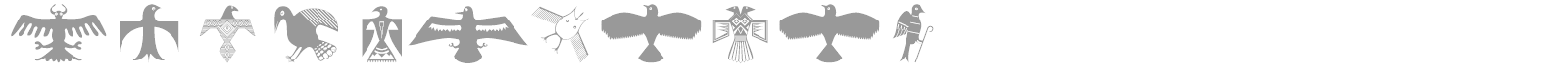 BirdsEleven font preview
