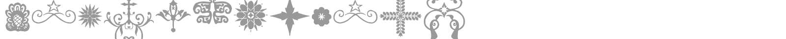 JadeDingbats font preview