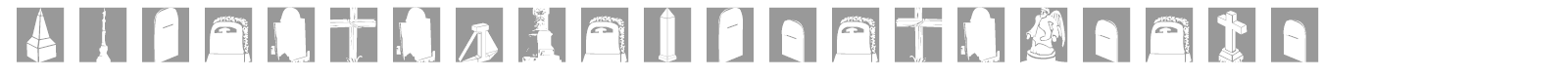 MourningTrauerInverse font preview