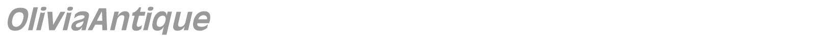 OliviaAntique font preview