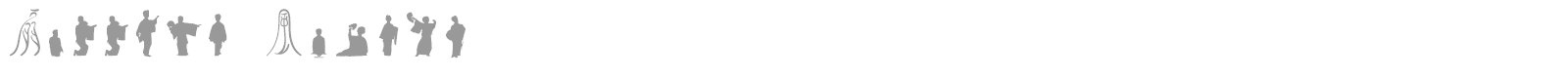 Raffine Symbol font preview