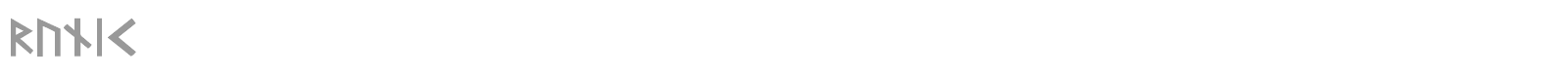 Runic font preview