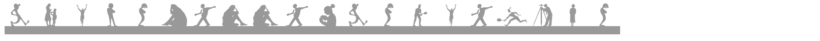 SilhouettesSocledTwo font preview