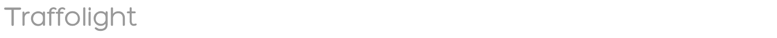 Traffolight font preview