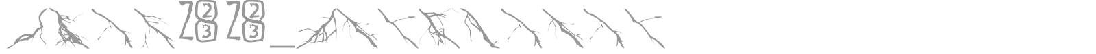 Zone23_Lightning font preview