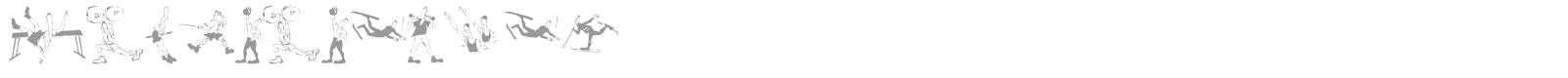 AthletenEins font preview