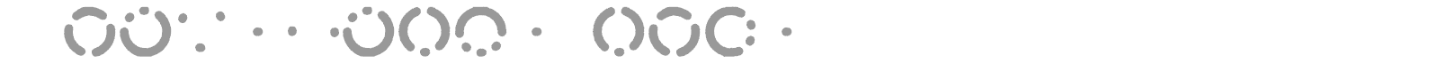 Morseircle code font preview