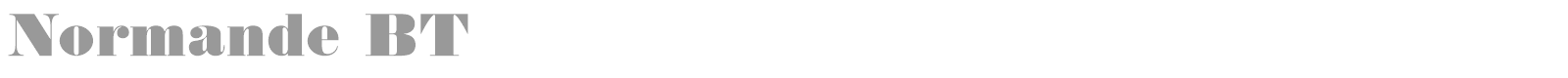 Normande BT font preview