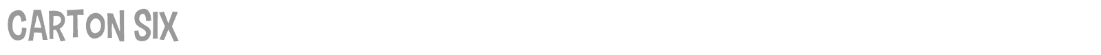 Cartonsix font preview