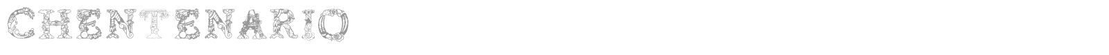 Chentenario font preview