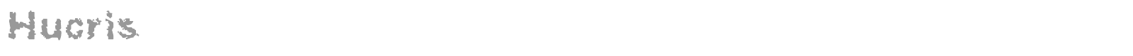 Hucris font preview