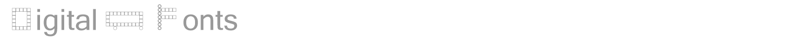 Digital Fonts font preview