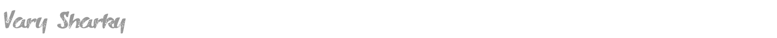 Vary Sharky font preview