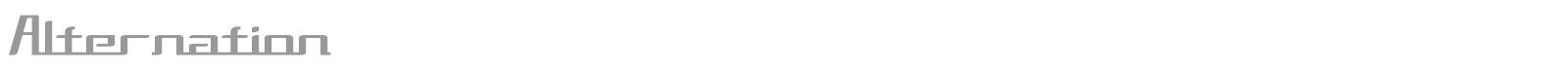 Alternation font preview