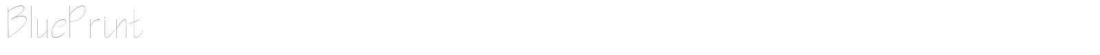 Blueprint font preview