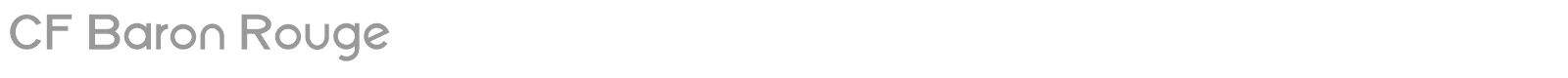 CF Baron Rouge font preview